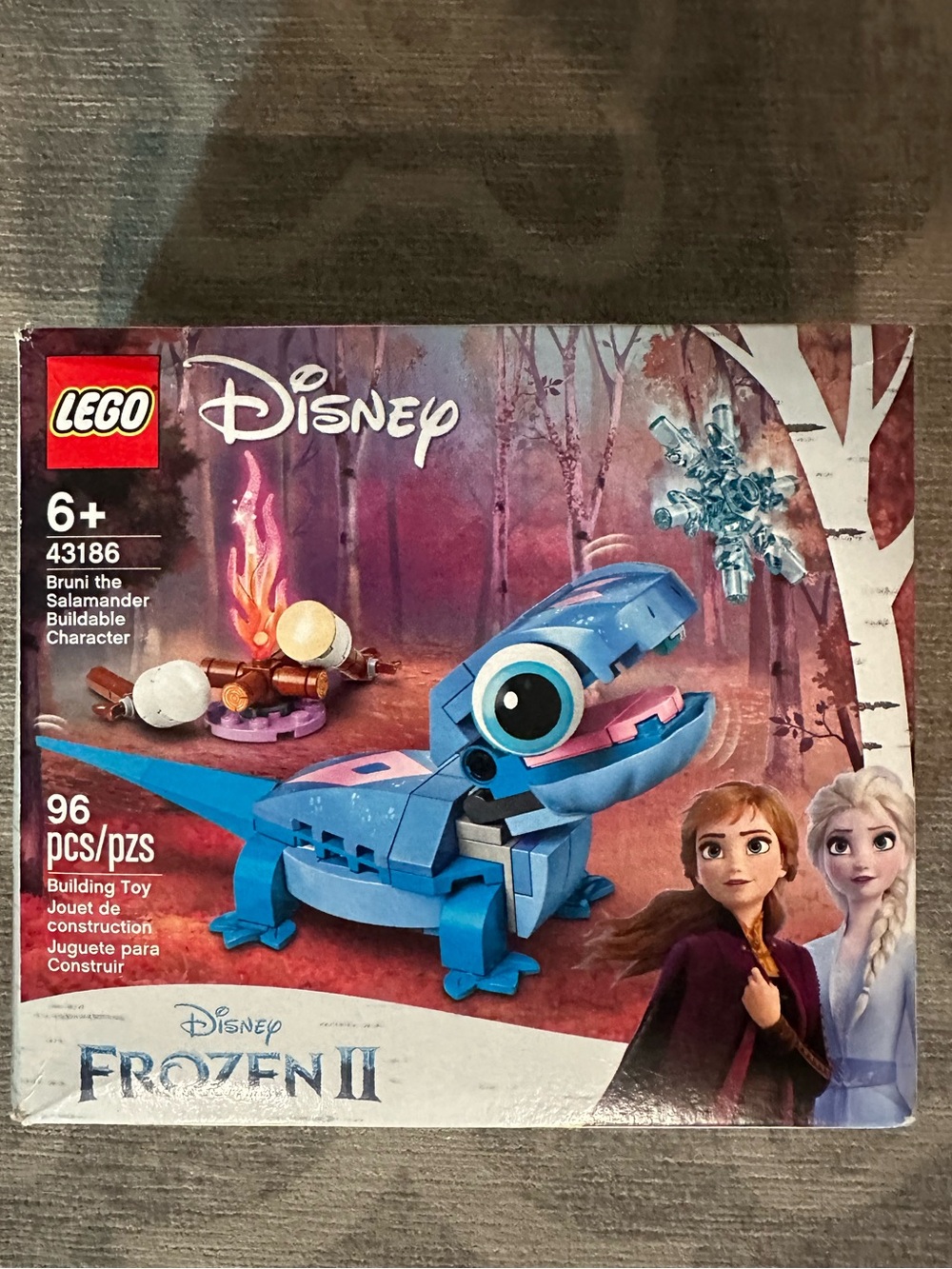 LEGO Disney Bruni (Frozen 2) the Salamander Buildable Character set